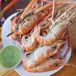 กุ้งเผา 1 โล