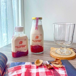 HAPPY DRINK นมสด&โยเกิร์ต สไตล์เกาหลี สาขาแรกและสาขาเดียว