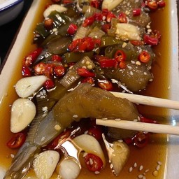 กุ้งดองซอสเกาหลี