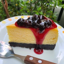 โอรีโอ้ชีสเค้กท้อปบลูเบอรี่