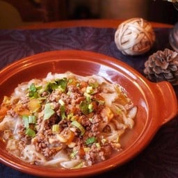 ก๋วยเตี๋ยวหมูสับ นำ้ใสสูตรโบราณ