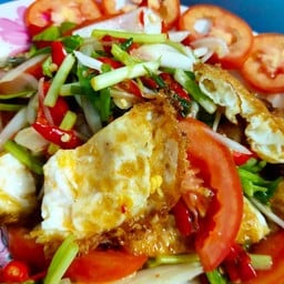 ยำไข่ดาว