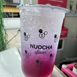 อัญชันน้ำผึ้งมะนาวโซดา