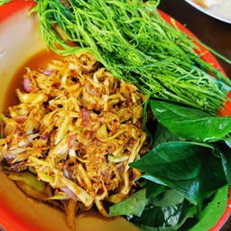 ตำมะม่วง ไทย ปู ปลาร้า ระบุด้วยค่ะ