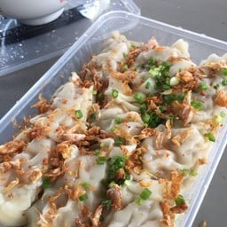 เกีี๊ยวบางทราย หมู+กุ้ง (พร้อมทาน)