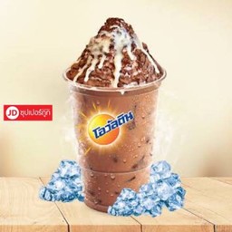 Ovaltine Volcano Frappe