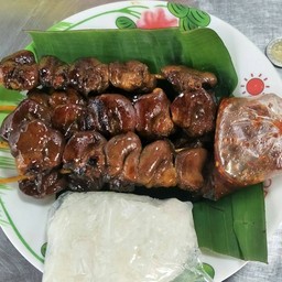 ชุดหัวใจ5ไม้ข้าวเหนียว1ห่อ