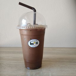 มอคค่าเย็น กาแฟสด แก้วใหญ่ 20 ออนซ์