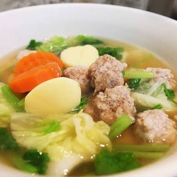 แกงจืดเต้าหู้หมูสับ