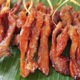 หมูแดดเดียวทอด