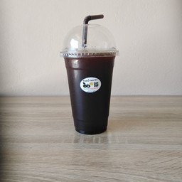 อเมริกาโน่เย็น กาแฟสด แก้วใหญ่ 20 ออนซ์