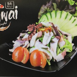 ยำหนวดปลาหมึกยักษ์