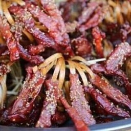 เนื้อแดดเดียวทอด