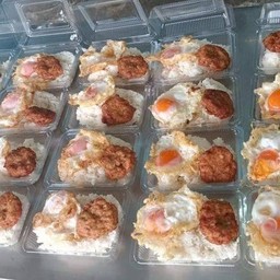 ข้าวราดแกงราด2 อย่าง