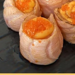 ซูชิแซลมอนชีสลาวา