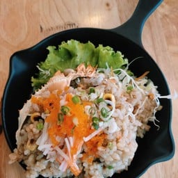 ข้าวผัดมันปู