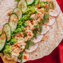 Chickpea Wrap  ชิคพี ทูน่าเมโย แรพ