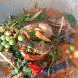 ผัดเผ็ดปลาดุก(เป็นกับข้าว)