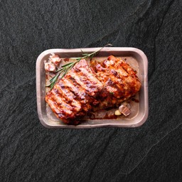 Oven Baked Pork Spare-Rips.M 450 grams