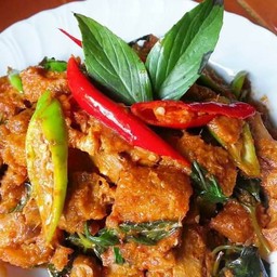 Rice With Stir Fried Chili Paste With Pork