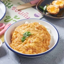 ข้าวไข่เจียวกุ้งสับ