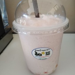 ลิ้นจี่โยเกิร์ตปั่น แก้วเล็ก 16ออนซ์