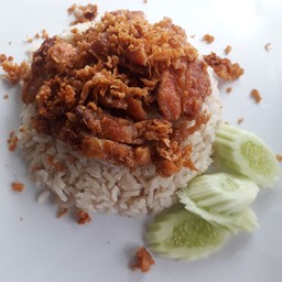 ข้าวมันไก่ทอด