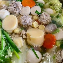 ต้มจืดเต้าหู้หมูสับผักกาดขาว