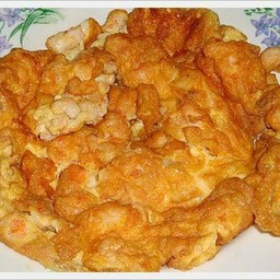 ไข่เจียวกุ้งสับ