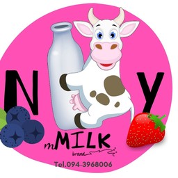 N&Y Milk 🥛 สตอเบอรี่นมสด🍓