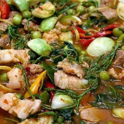 แกงป่าหมูสามชั้น