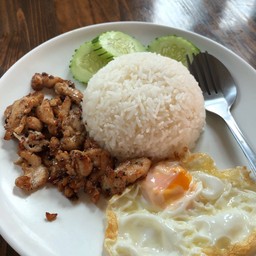 ข้าวหมูทอด