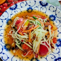 ร้านป้าปัน อาหารอีสาน ไส้อั่วสมุนไพร