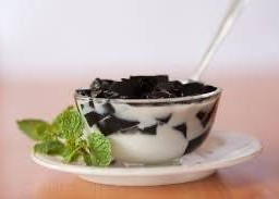 เฉาก๊วยนมสด