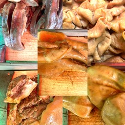 ร้านหัวหมูต้มพะโล้ น้ำจิ้มรสเด็ด ตลาดพรานนก