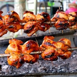 ไก่หมุน ไก่อบโอ่ง (ซันมาน)