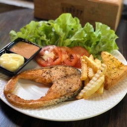 สเต็กปลาแซลม่อน