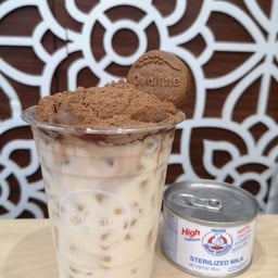 นมหมีเย็นxคุกกี้โอวัลตินมอลท์ภูเขาไฟ