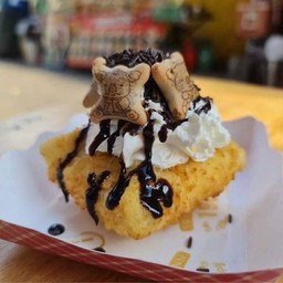 ไอติมทอดวิปครีมหมีโคล่ามาช