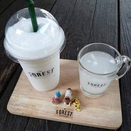 มะพร้าวนมสดปั่น