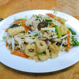 กระเพาะปลาผัดแห้ง