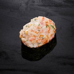 ข้าวปั้นสลัดปูอัด