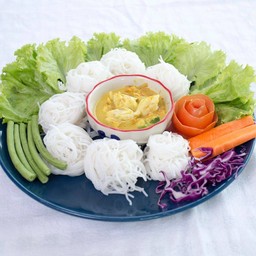 ขนมจีน น้ำยาปู คุณโฟ ลำปาง