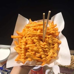 เฟรนฟราย ใช้เฟรนฟรายเส้นใหญ่