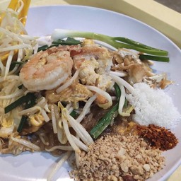 ผัดไทยกุ้งสด