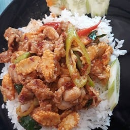 ร้านแม่สาข้าวคลุกน้ำพริก