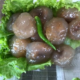 สาคูใส้ถั่วผักกาด