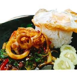 ข้าวกระเพราทะเล