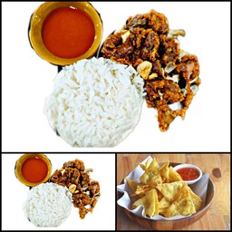 ไส้หวานทอดกระเทียม2กล่อง