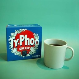 ชาไทฟูแก้ว (สีฟ้า) Typhoo Tea Cup